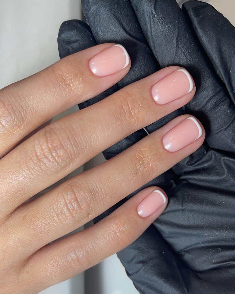 Glossify French manicure by Chelsea Barker