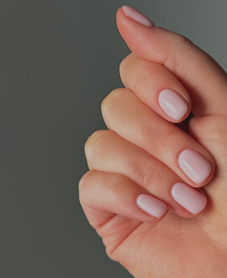 Nude gel polish by Lauren Mcnair